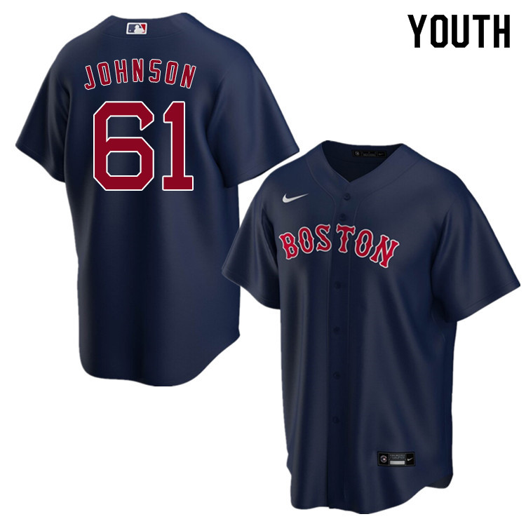 Nike Youth #61 Brian Johnson Boston Red Sox Baseball Jerseys Sale-Navy